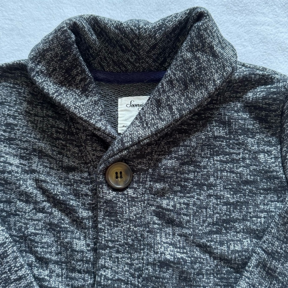 Sovereign Code 3T Buttoned Sweater Cardigan Jacket - Picture 2 of 4